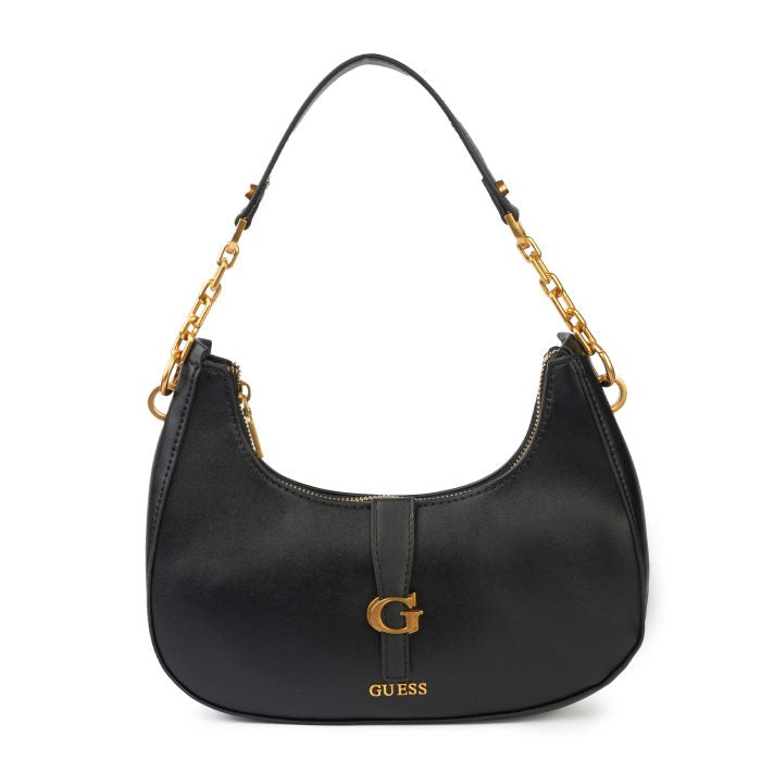 Guess Kuba Top Zip Shoulder Bag – BLK