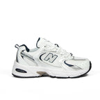 New Balance 530 – White Silver Navy (Mirror Original)