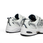 New Balance 530 – White Silver Navy (Mirror Original)