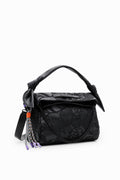 Desigual M embroidered floral bag Balck