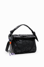Desigual M embroidered floral bag Balck