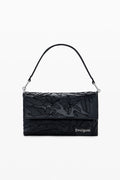Desigual Medium embroidered crossbody bag - Black