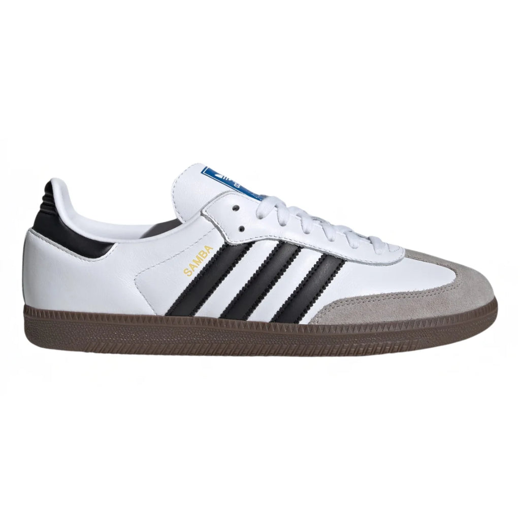 Adidas Samba OG "Cloud White/Core Black/Clear Granite" sneakers (Mirror Original)