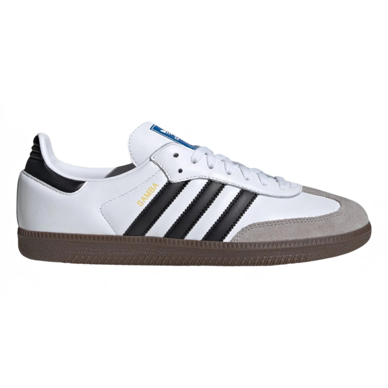 Adidas Samba OG "Cloud White/Core Black/Clear Granite" sneakers (Mirror Original)