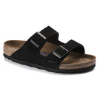 Birkenstock Arizona Soft Footbed Suede Leather- Black