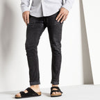 Birkenstock Arizona Soft Footbed Suede Leather- Black