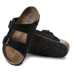Birkenstock Arizona Soft Footbed Suede Leather- Black