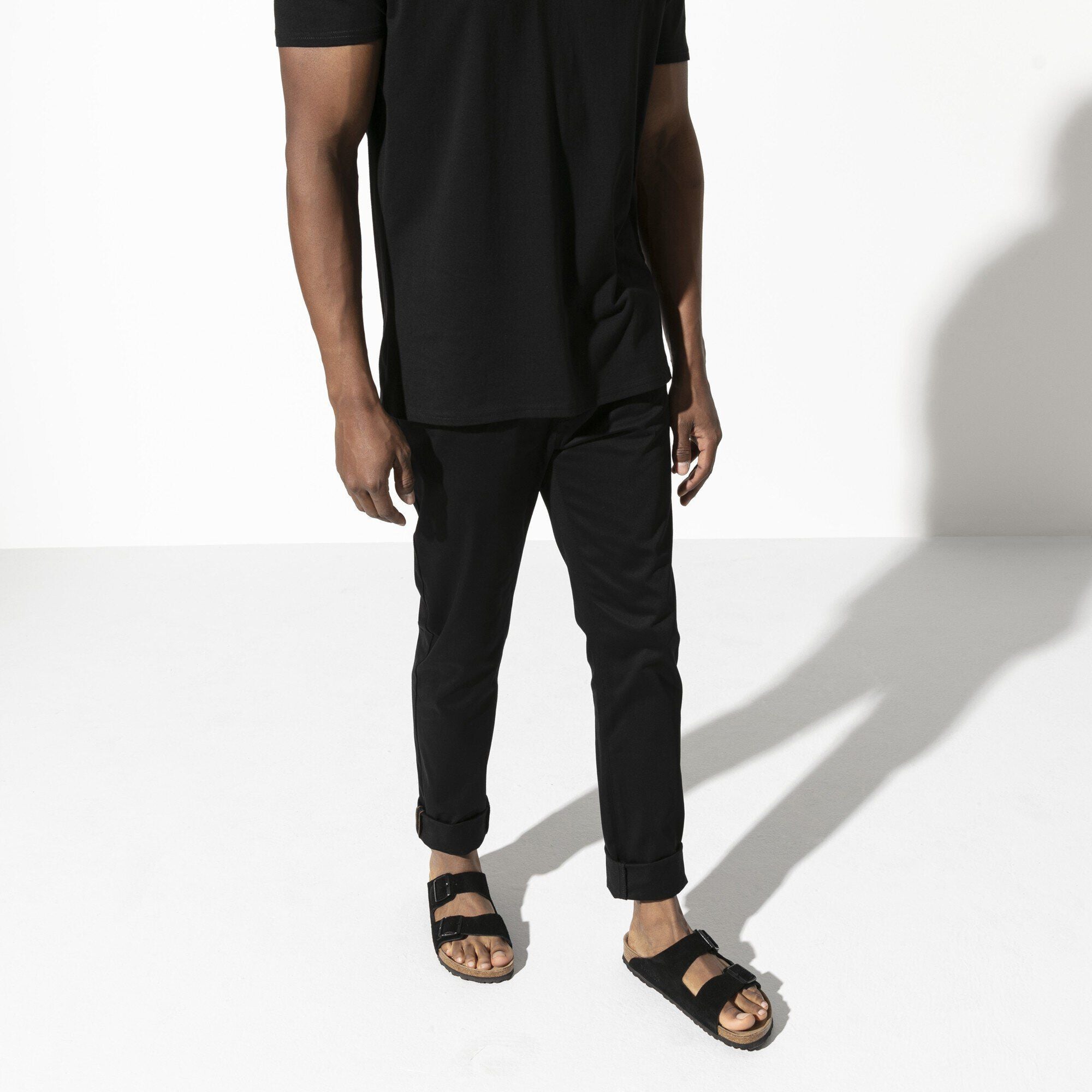 Birkenstock Arizona Soft Footbed Suede Leather- Black