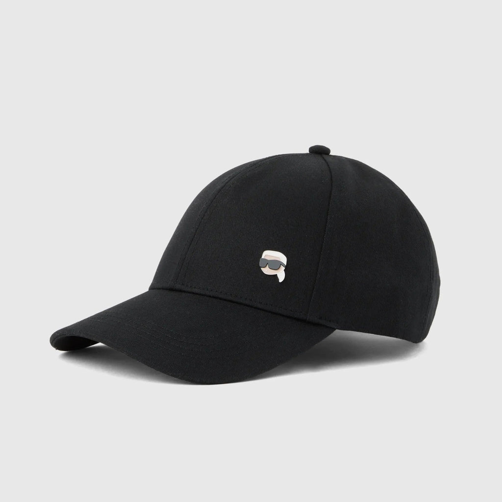 Karl Lagerfeld Exclusive Ikon pin cap Black