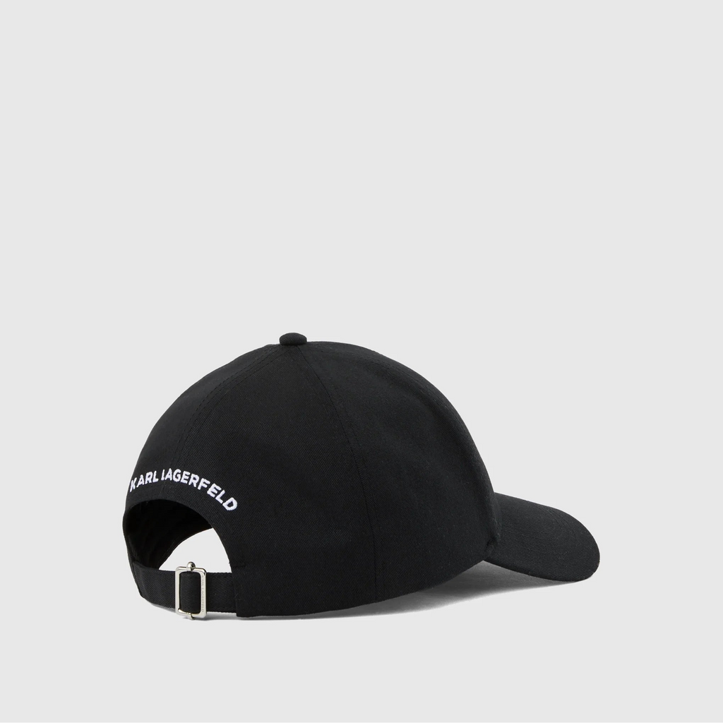 Karl Lagerfeld Exclusive Ikon pin cap Black