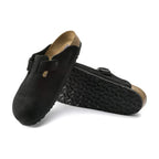 Birkenstock Boston Soft Footbed Suede Leather