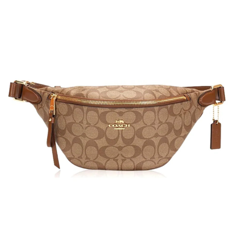 Coach Warren Belt Bag in Signature Canvas