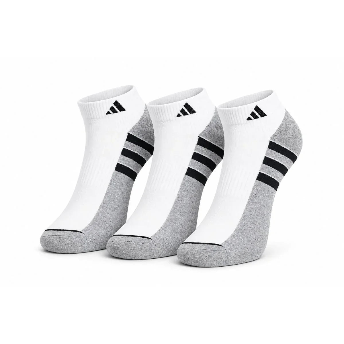 Adidas 3 Pairs Cushioned Sportswear Low-Cut Socks