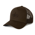 Alo Yoga Cotton District Trucker Hat Brown