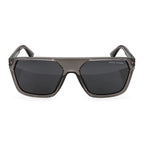 Armani Exchange Rectangula Frame Sunglasses Unisex - BLK