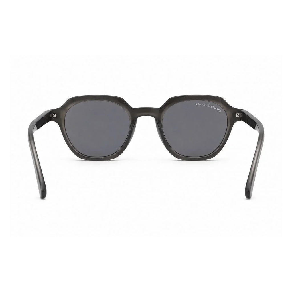 Armani Exchange Round Phantos Frame Sunglasses Unisex - GRY