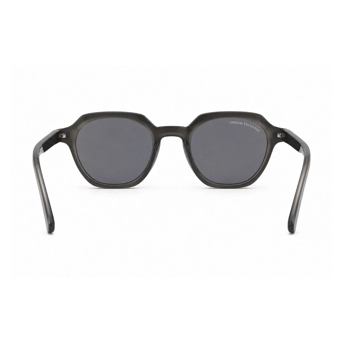 Armani Exchange Round Phantos Frame Sunglasses Unisex - GRY