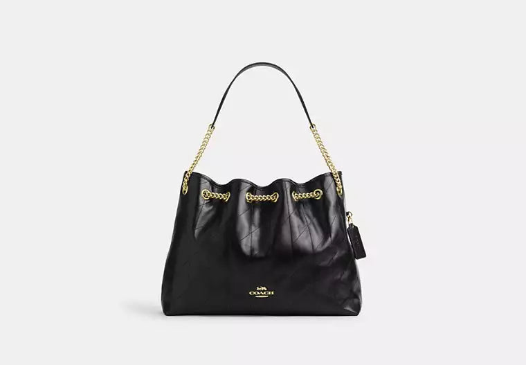 Coach Evelyn Large Shoulder Bag With Quilting