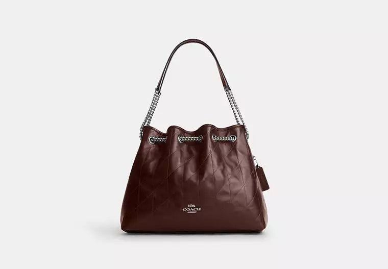 Coach Evelyn Large Shoulder Bag With Quilting
