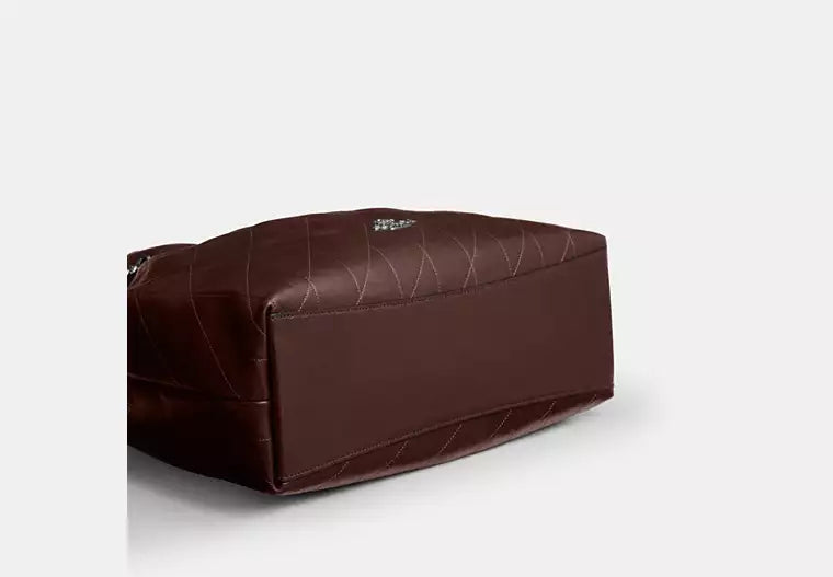 Coach Evelyn Large Shoulder Bag With Quilting