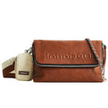 Desigual Bols_Embossed Half Venecia Logo-BRN
