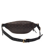 Coach Brown Signature Coated Canvas Belt Bag