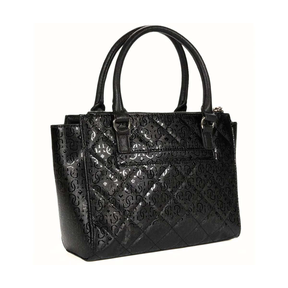 GUESS Ariella Society Satchel Bag Handbag Women - BLK