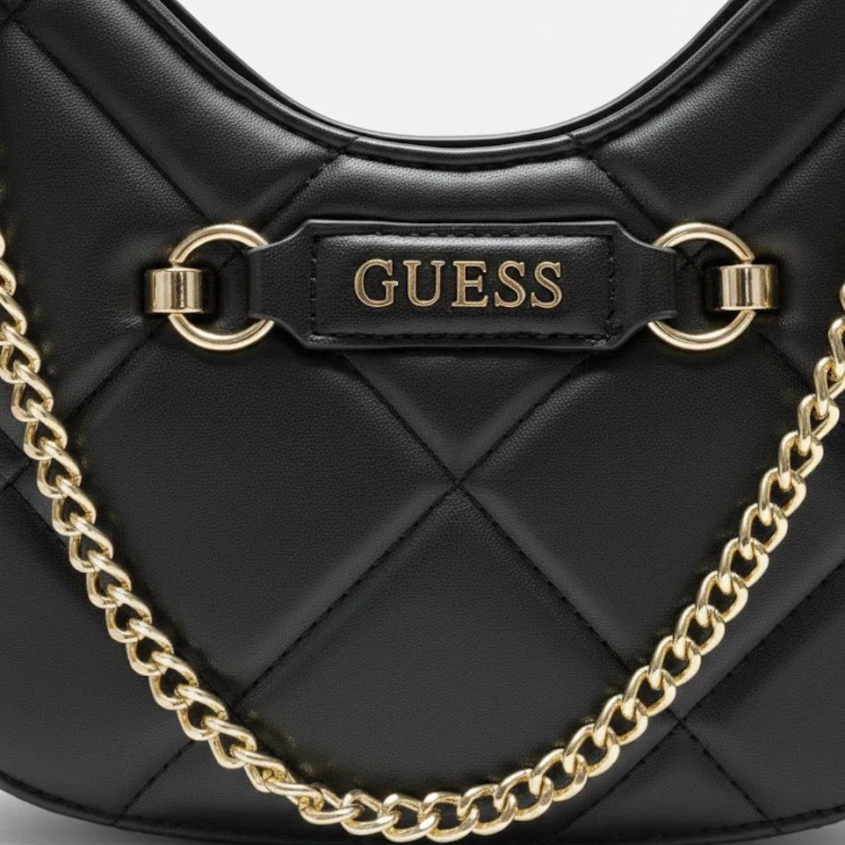 GUESS golden rock mini hobo Women - BLK