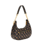Guess Kuba Top Zip Shoulder Bag – Brown