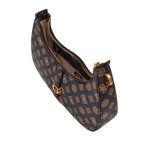 Guess Kuba Top Zip Shoulder Bag – Brown