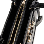 GUESS Silvye Luxury Satchel Handbag Women - BLK