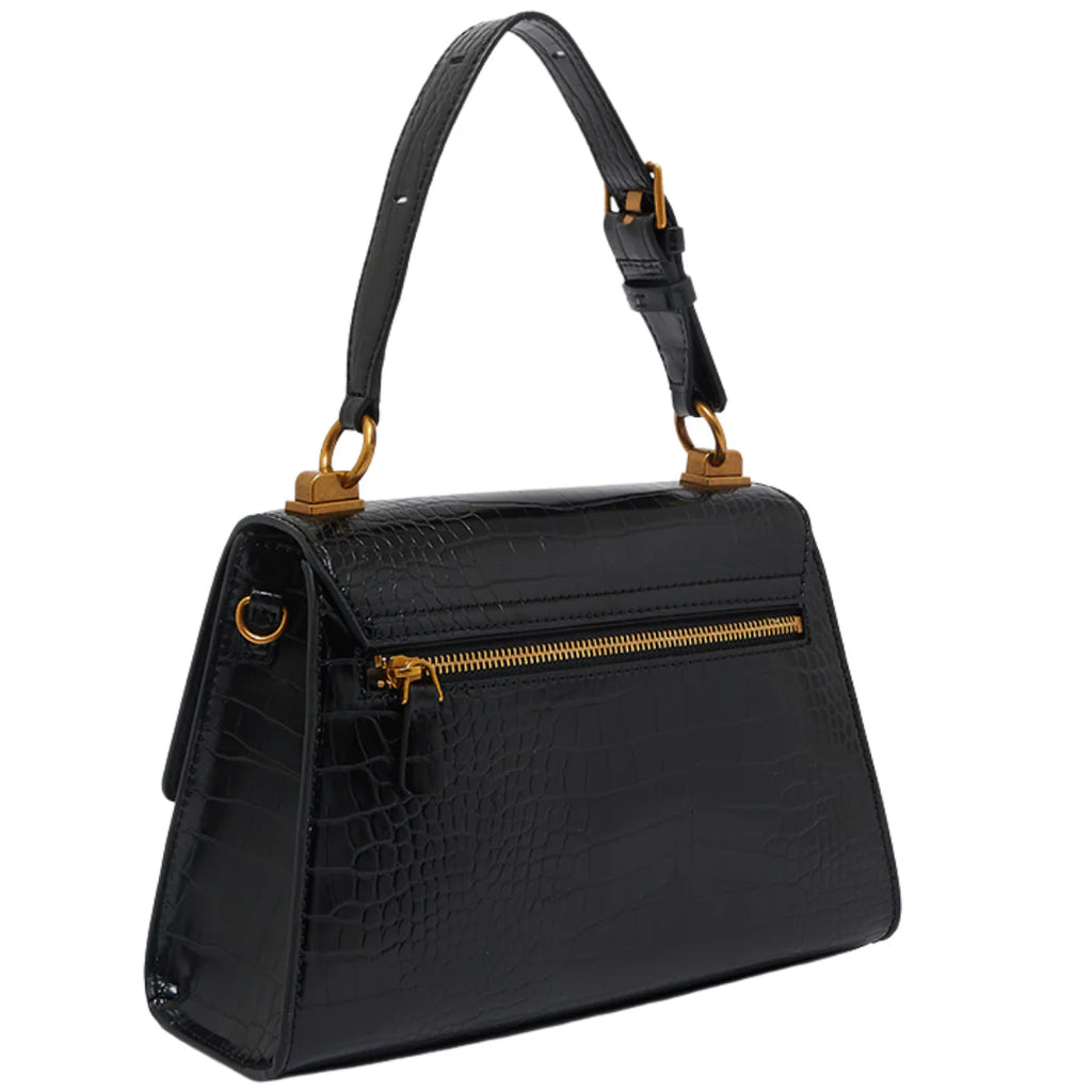 GUESS Stevie bag with top handle-BLK