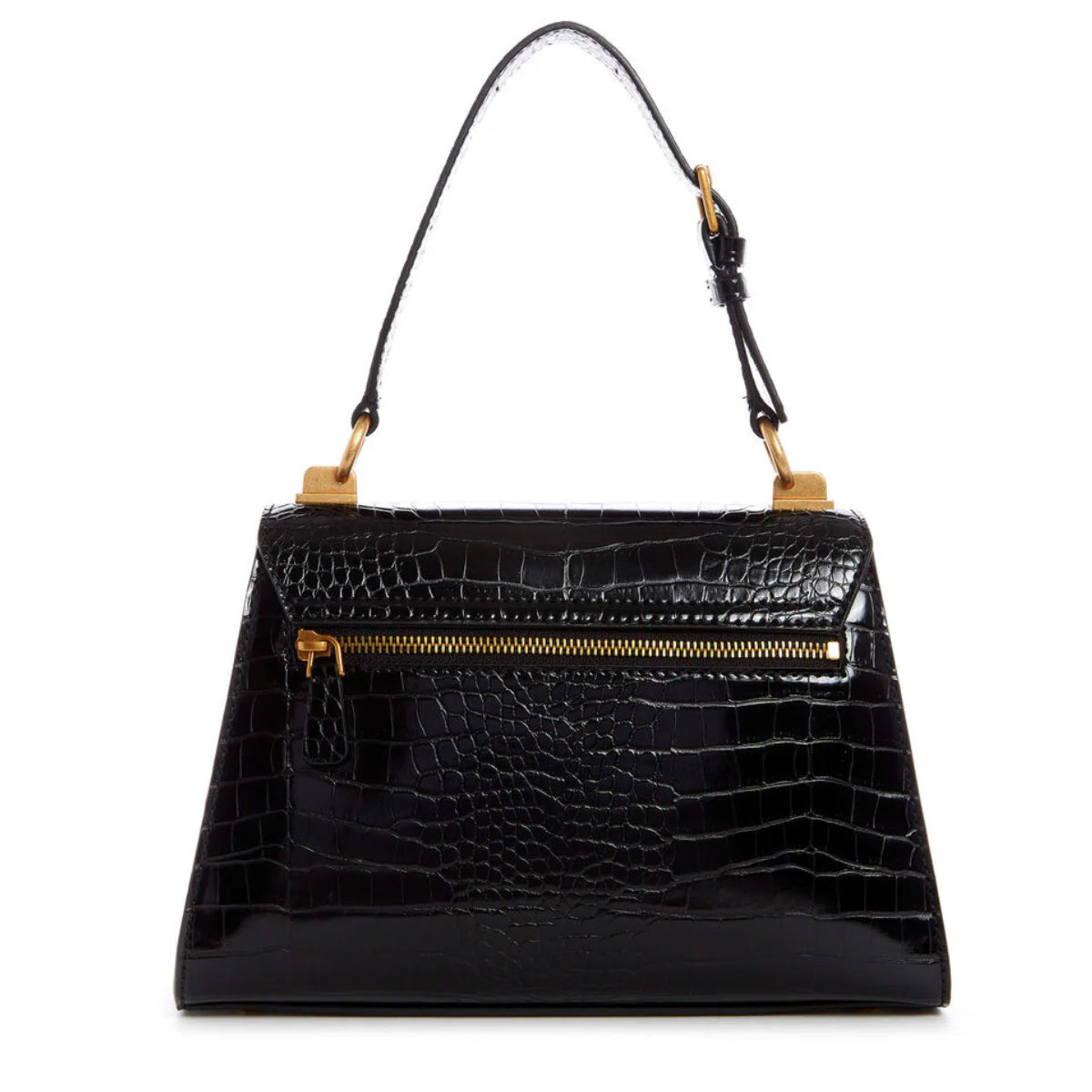 GUESS Stevie bag with top handle-BLK