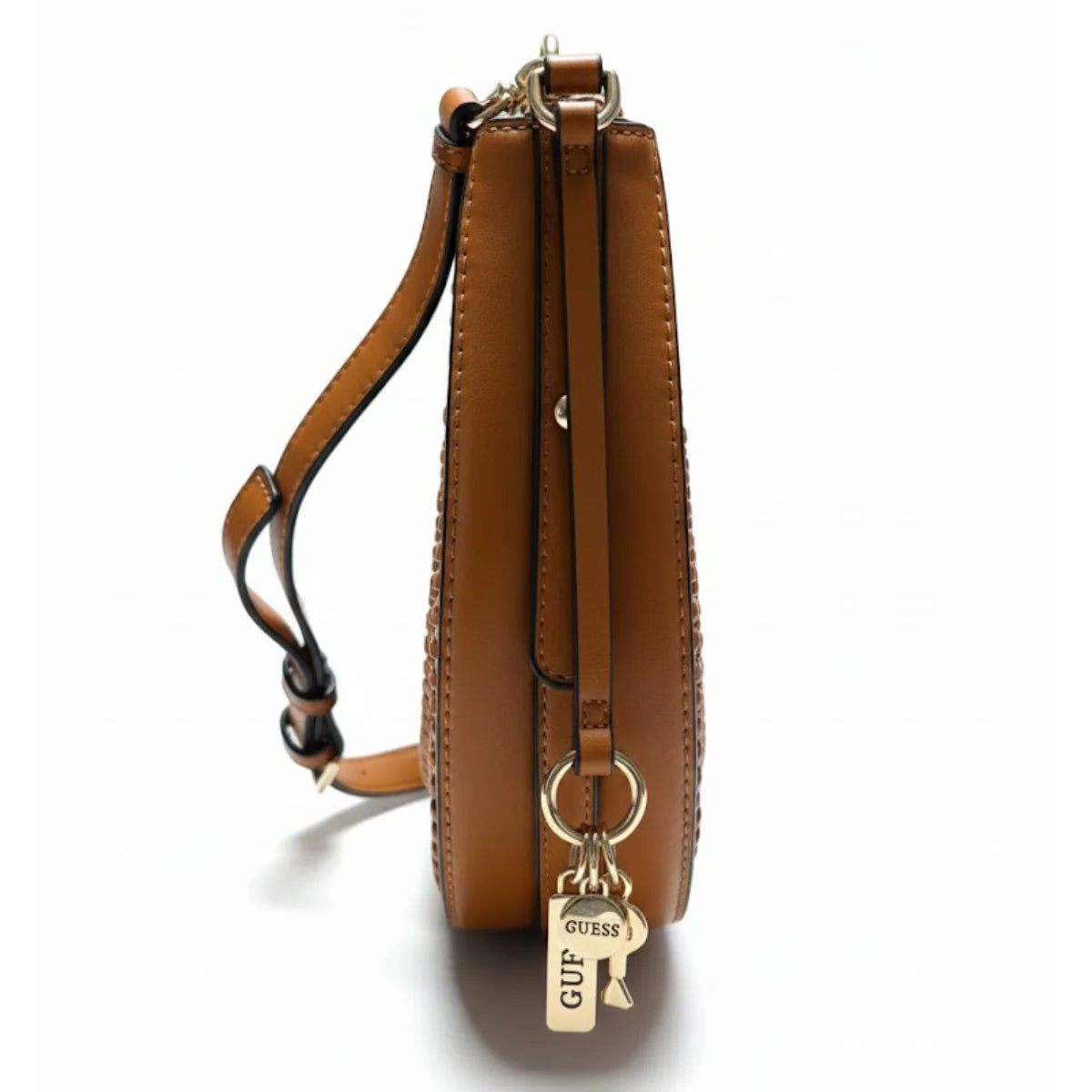 GUESS Tatum Satchel Handbag women - TAN