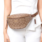 Coach Warren Belt Bag in Signature Canvas