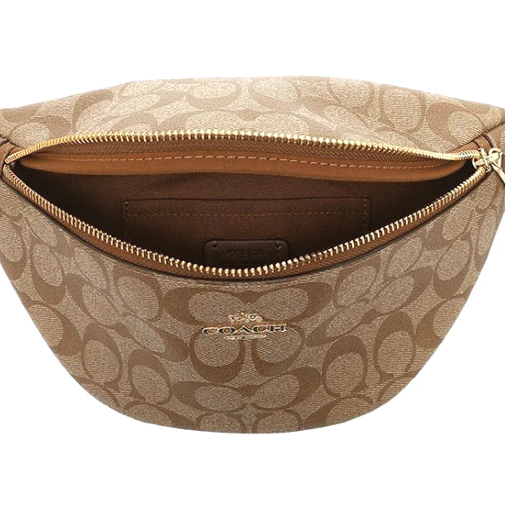 Coach Warren Belt Bag in Signature Canvas