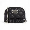 GUESS Lolli Quilted Mini Crossbody Bag - BLK