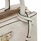 GUESS GERTY GIRLFRIEND SATCHEL Bag Handbag Women - WHT
