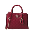 GUESS GERTY GIRLFRIEND SATCHEL Bag Handbag Women - RED