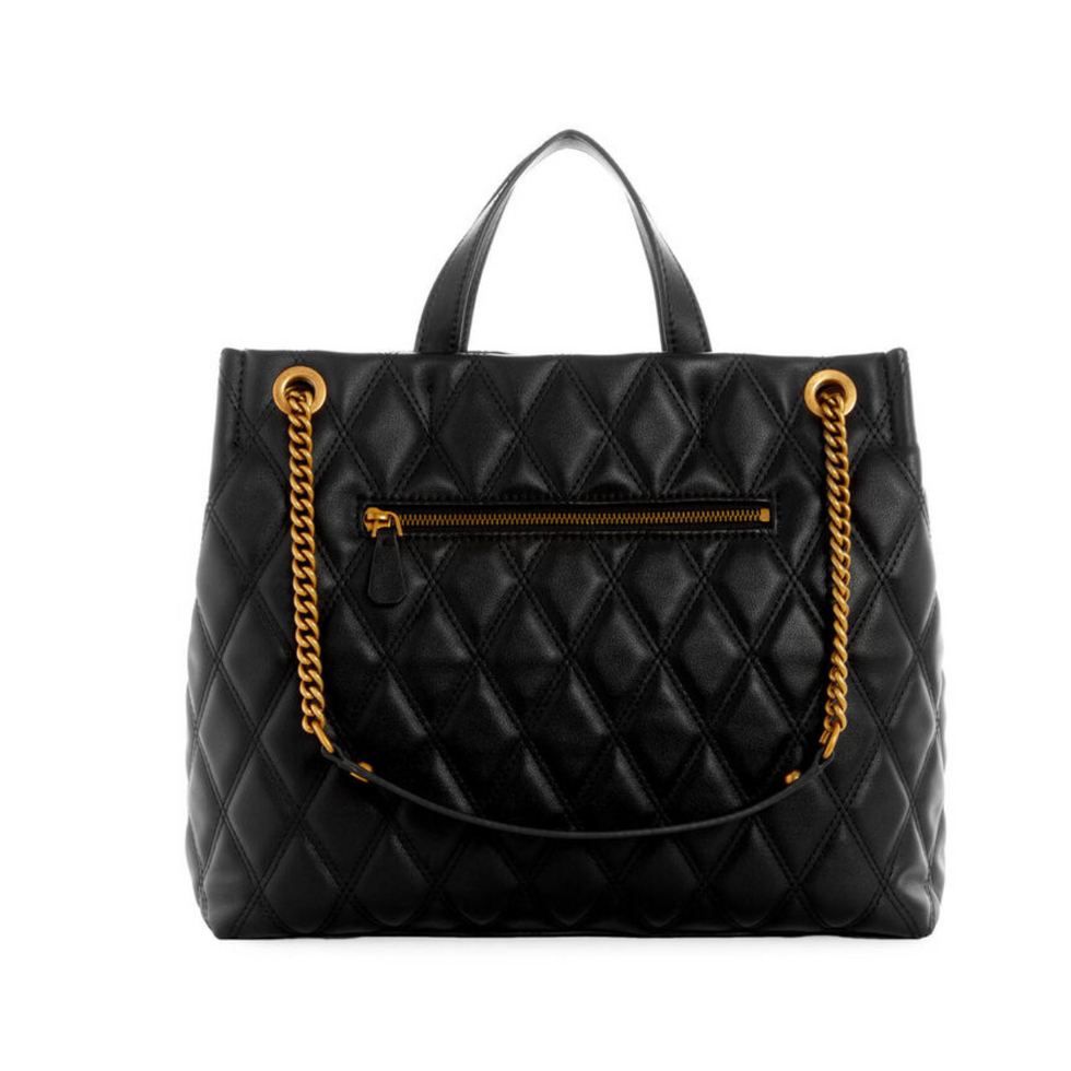 Guess Triana Girlfriend Shopper Tote Bag Shoulderbag Women - BLK
