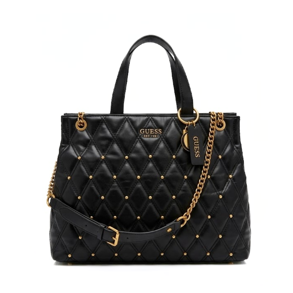 Guess Triana Girlfriend Shopper Tote Bag Shoulderbag Women - BLK