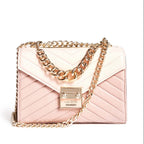Guess Pink Lynda Mini Chain Bag