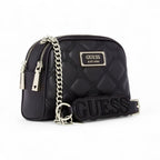 GUESS Lolli Quilted Mini Crossbody Bag - BLK