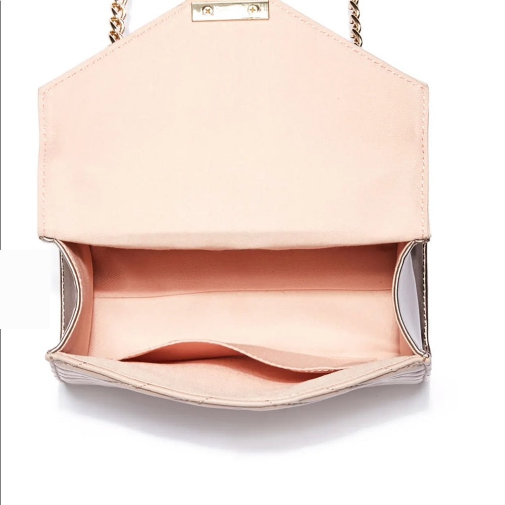 Guess Pink Lynda Mini Chain Bag