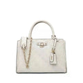 GUESS GERTY GIRLFRIEND SATCHEL Bag Handbag Women - WHT