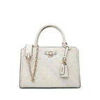 GUESS GERTY GIRLFRIEND SATCHEL Bag Handbag Women - WHT