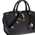 GUESS ECO Queensland Luxury Satchel Shoulder bag Women - BLK