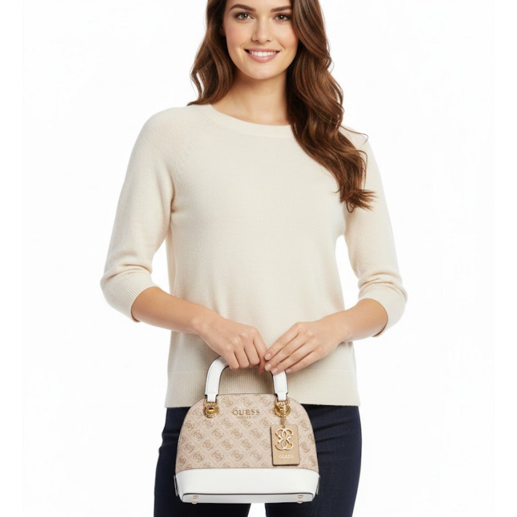 GUESS Cathleen Small Dome Handbag Women - PNK