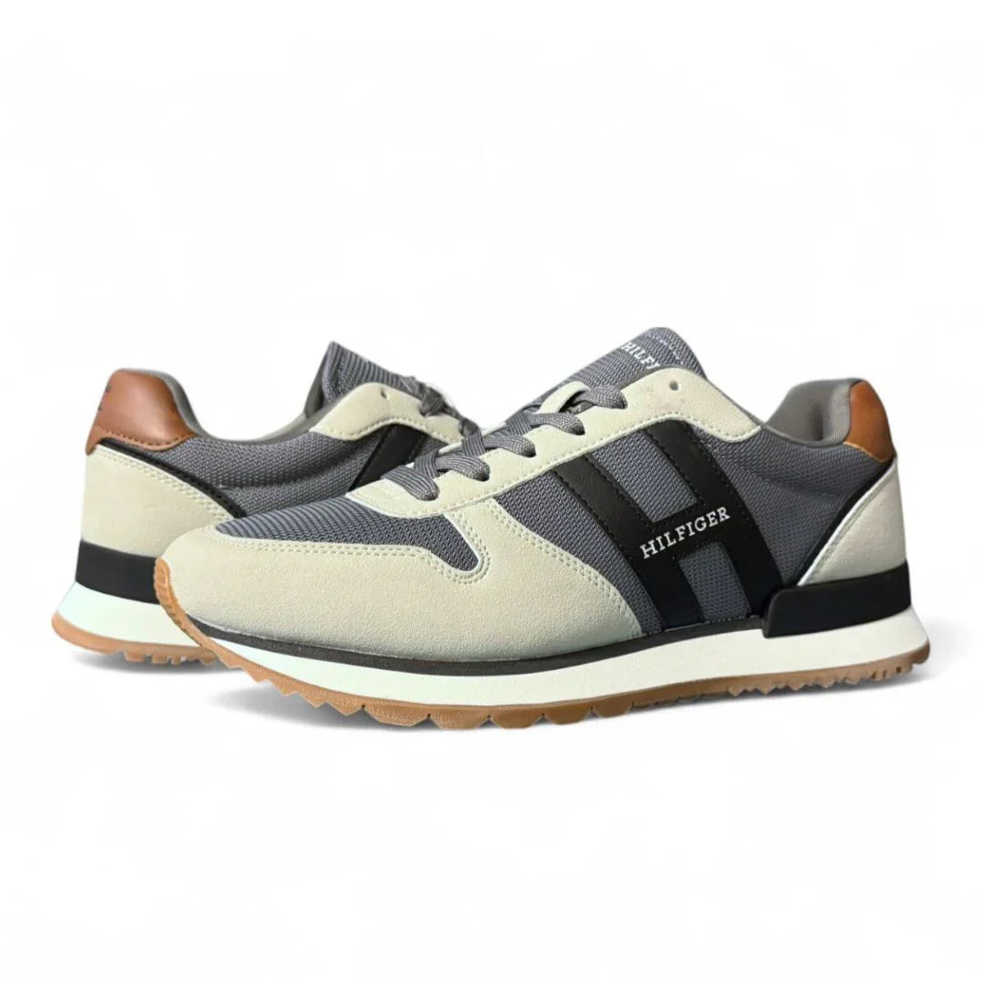 Tommy Hilfiger Atus Sneakers Men - Grey/Beige