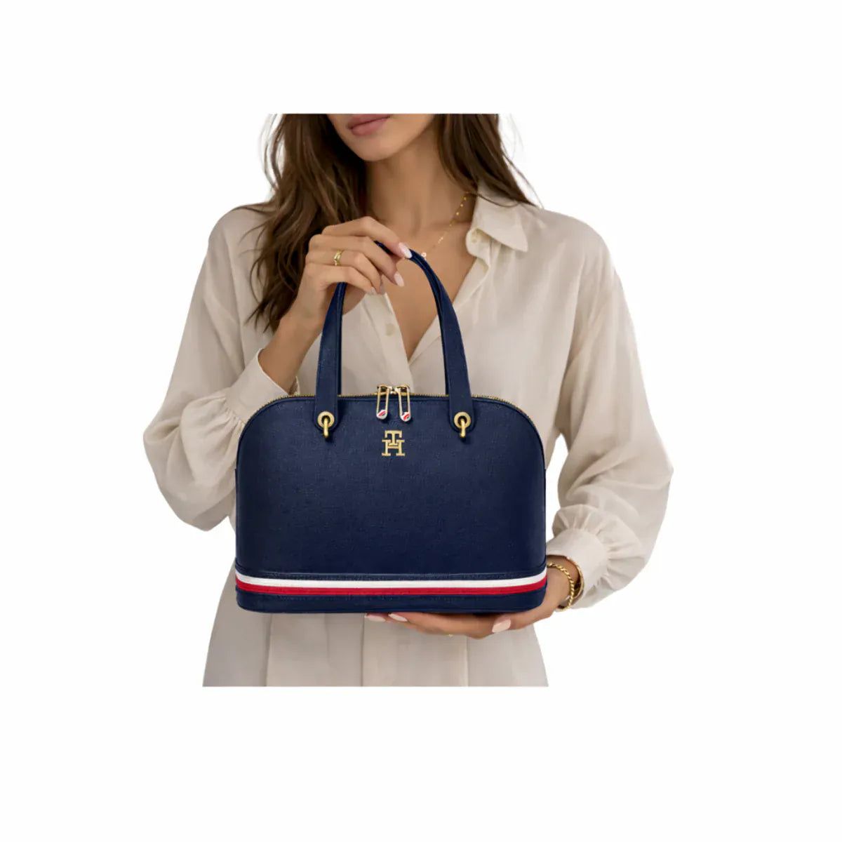 Tommy Hilfiger Navy Blue Women Shoulder Bag